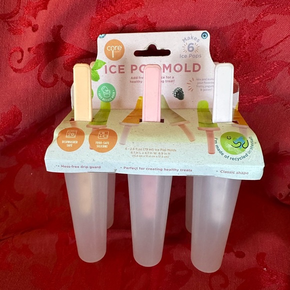 FREE Set of 6 Ice Pop Mold Pastel Multicolor with purchase of Home item - Picture 1 of 7